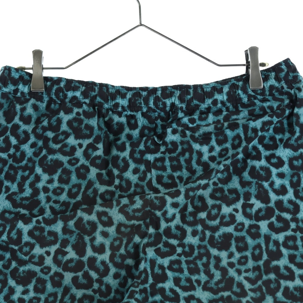 F.C.R.B./F.C.Real Bristol/FCRB(エフシーアールビー/エフシーレアルブリストル) 22SS PRACTICE SHORTS レオパード柄プラクティスショーツ ブルー FCRB-220040