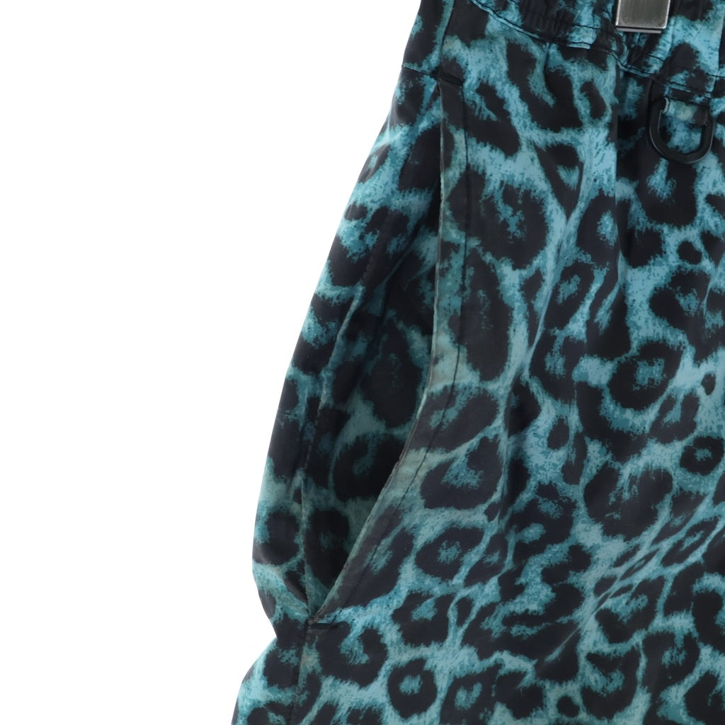 F.C.R.B./F.C.Real Bristol/FCRB(エフシーアールビー/エフシーレアルブリストル) 22SS PRACTICE SHORTS レオパード柄プラクティスショーツ ブルー FCRB-220040