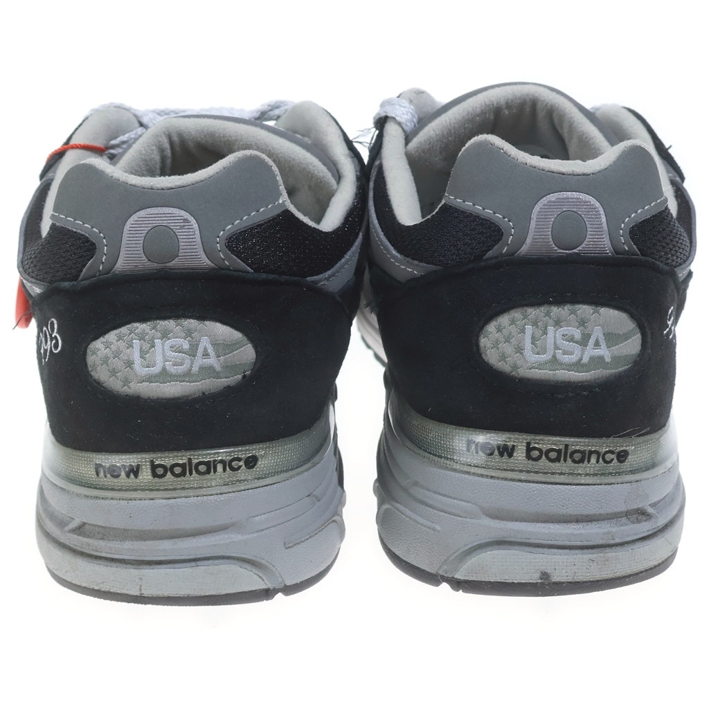 New Balance(ニューバランス) M993 ローカットスニーカー シューズ ブラック/グレー MR993BK