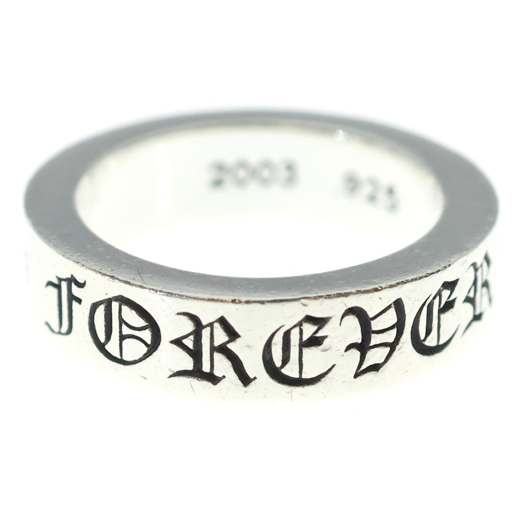 CHROME HEARTS(クロムハーツ) 6mm SPACER FOREVER 6mmスペーサーリング フォーエバーシルバーBCA337