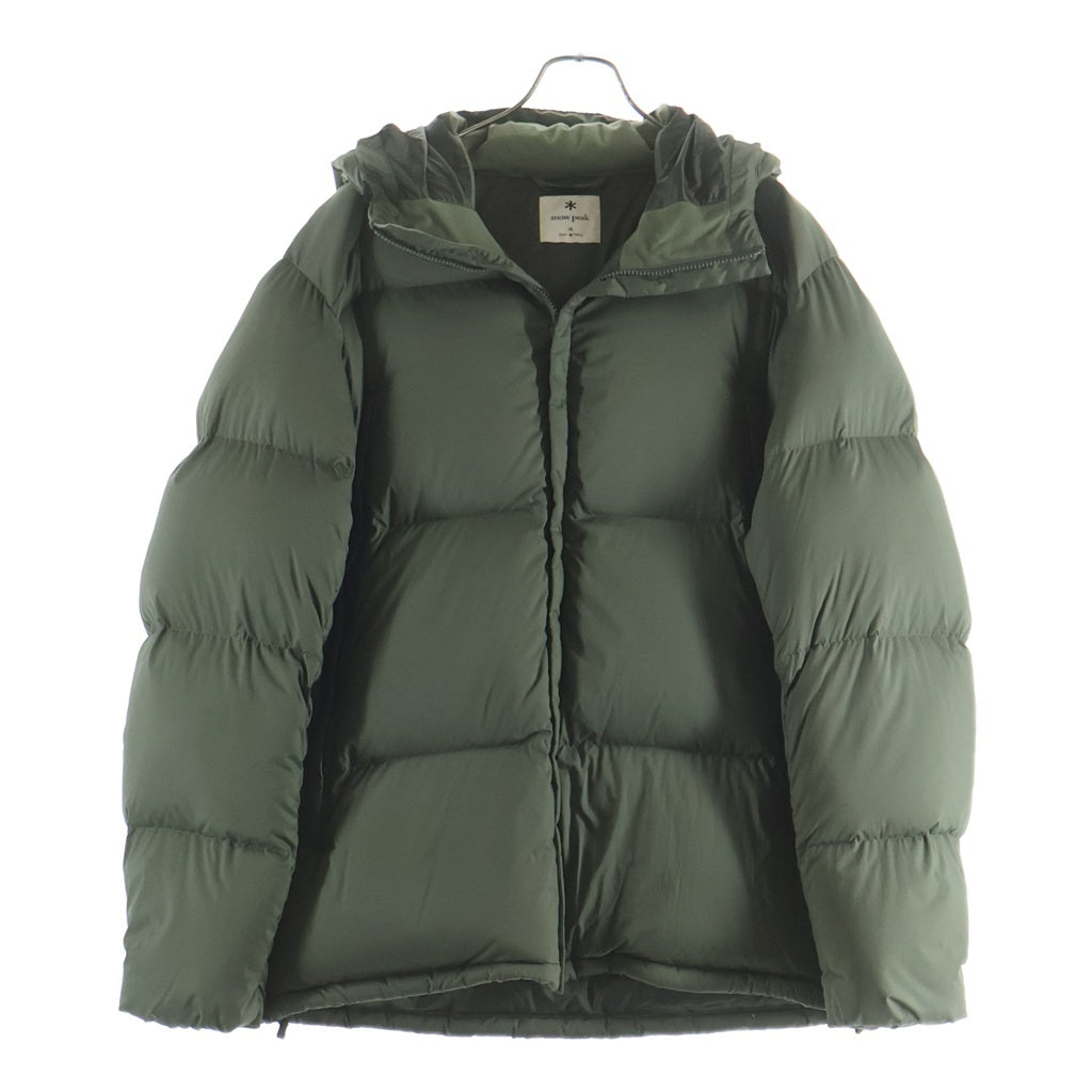 snow peak(スノーピーク) Recycled Light Down Jacket リサイクル ライトダウンジャケット 中綿ジャケット オリーブ JK-22AU005