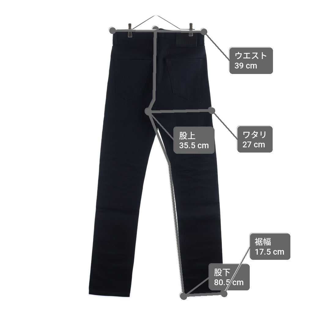 Rick Owens DRKSHDW(リックオウエンス ダークシャドウ) Duke Cut Jeans デュークカット ストレートデニムパンツ ブラック DL02A3399-HBLKJP