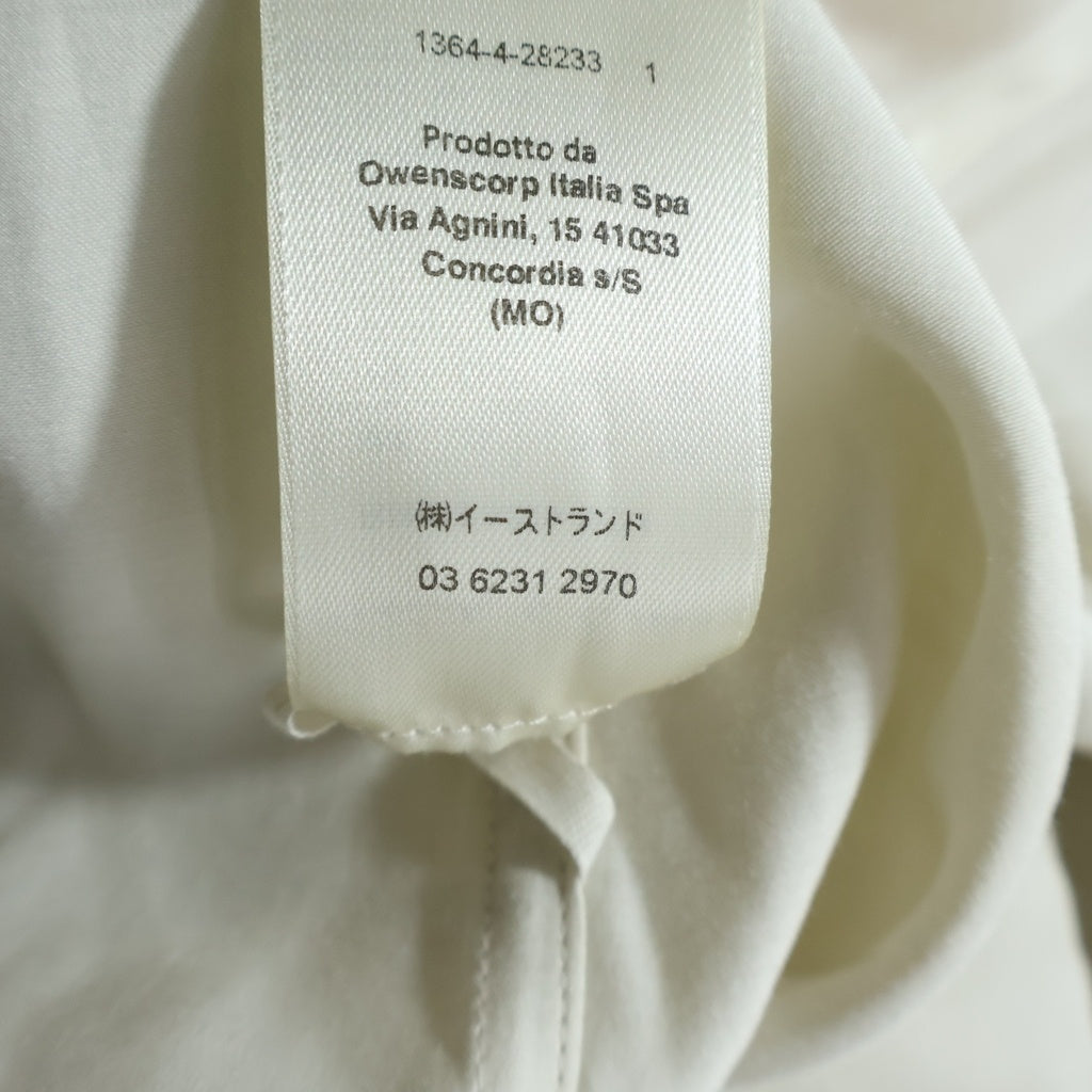 Rick Owens(リックオウエンス) 25SS Jumbo Sleeveless Shirt SCH ジャンボ スリーブレス シルクシャツ アイボリー RR01E5239-SCH
