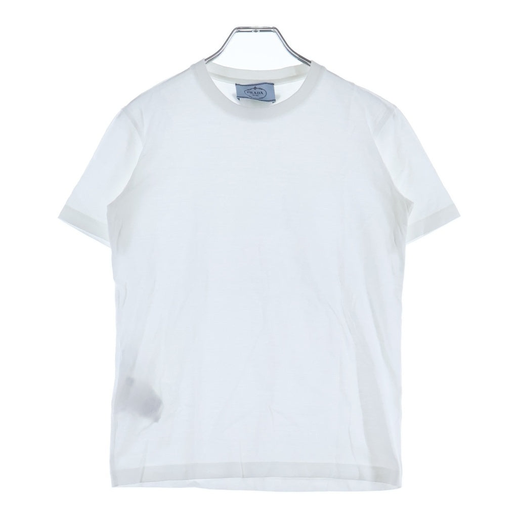 PRADA(プラダ) コットンTシャツ カットソー ホワイト 35570 S112 ILK レディース
