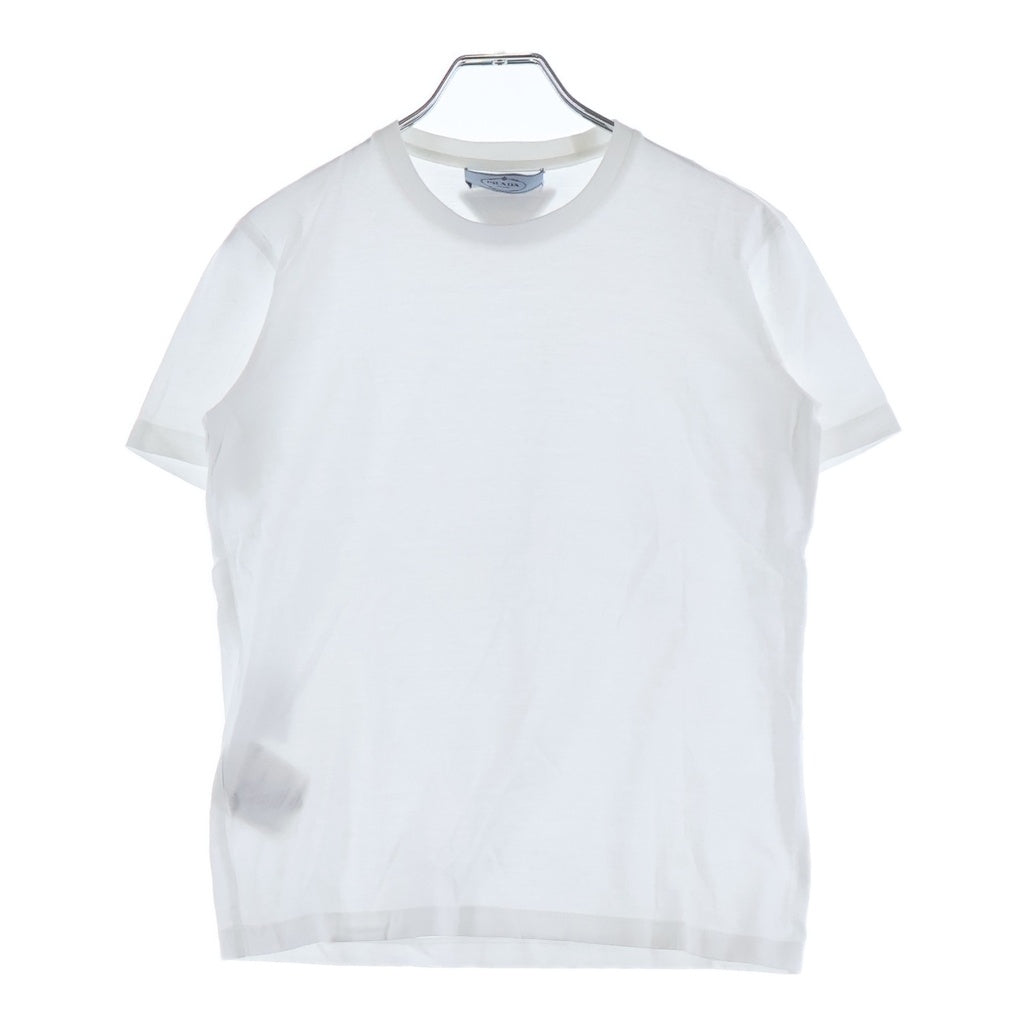 PRADA(プラダ) コットンTシャツ カットソー ホワイト 35570 S112 ILK レディース