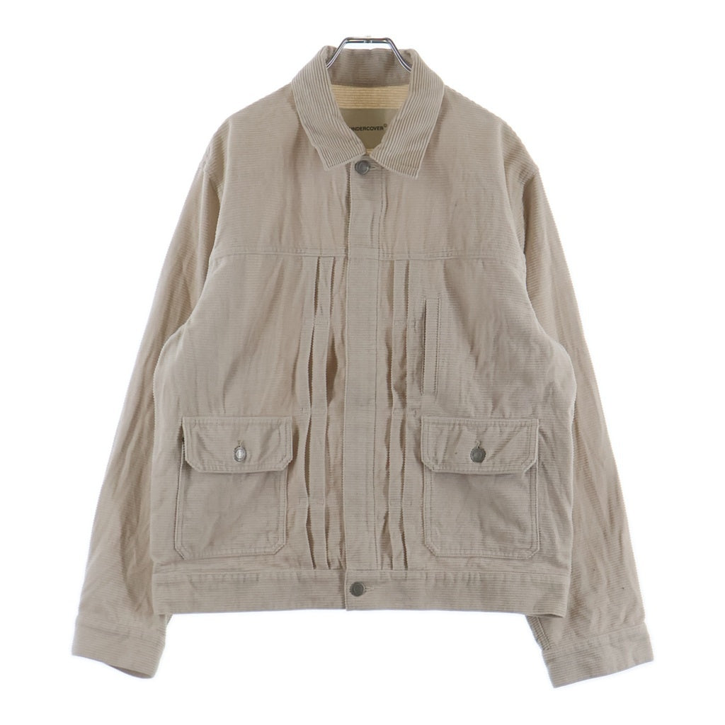 UNDERCOVER(アンダーカバー) 25AW コーデュロイジャケット トラッカージャケット ベージュ UP2E4204