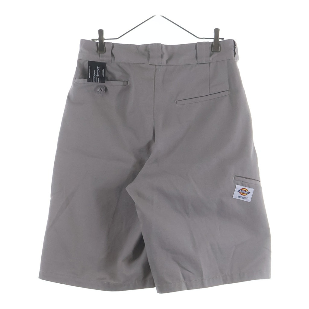 UNDERCOVER(アンダーカバー) ×Dickies ディッキーズ コットンツイルハーフパンツ ショーツ グレー UC1F4509