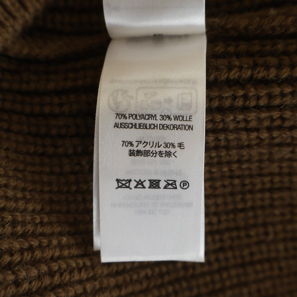 SUPREME(シュプリーム) 23AW Small Box Polo Sweater スモールボックスポロ セーター ブラウン
