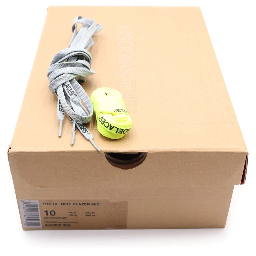 NIKE(ナイキ) ×OFF-WHITE Serena Williams Blazer Mid Queen セリーナ・ウィリアムズ × オフホワイト × ナイキ ブレーザー ミッド クイーン US10/28cm マルチ AA3832-002