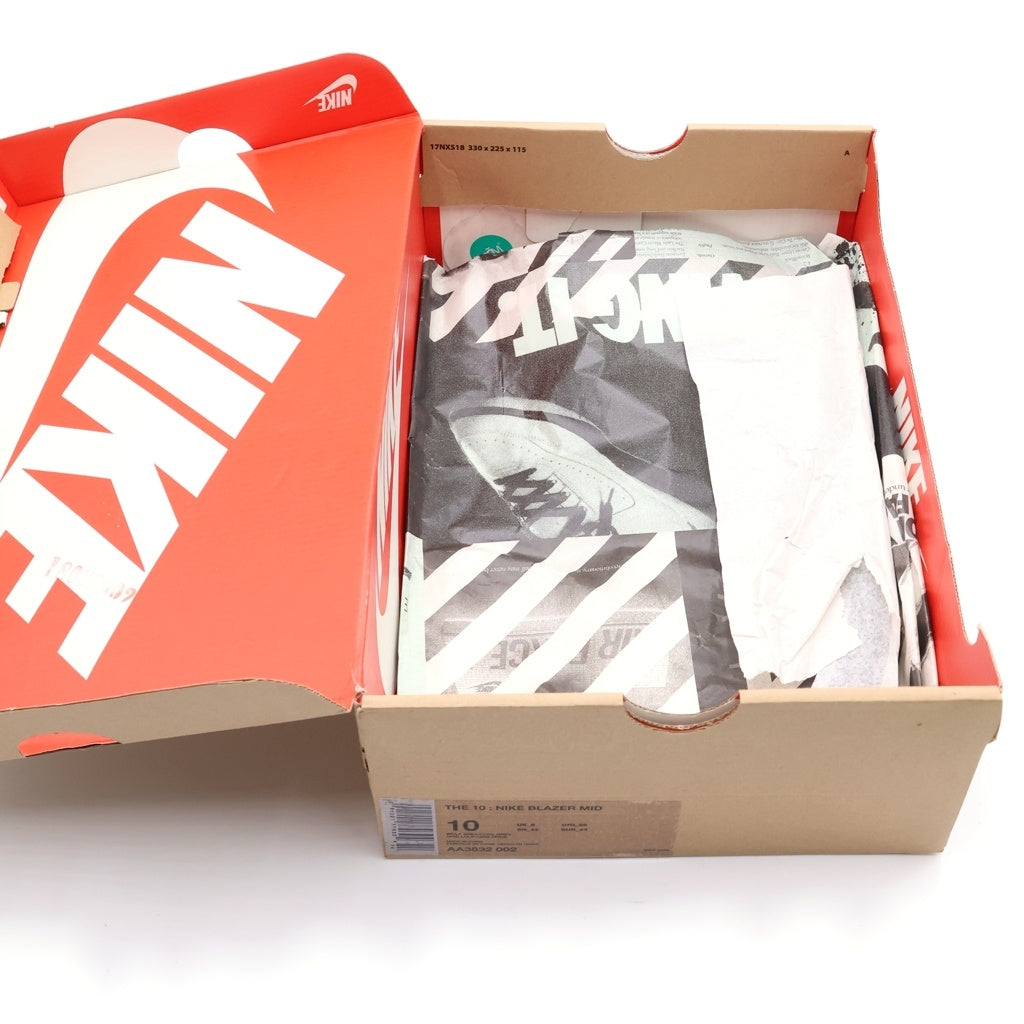 NIKE(ナイキ) ×OFF-WHITE Serena Williams Blazer Mid Queen セリーナ・ウィリアムズ × オフホワイト × ナイキ ブレーザー ミッド クイーン US10/28cm マルチ AA3832-002