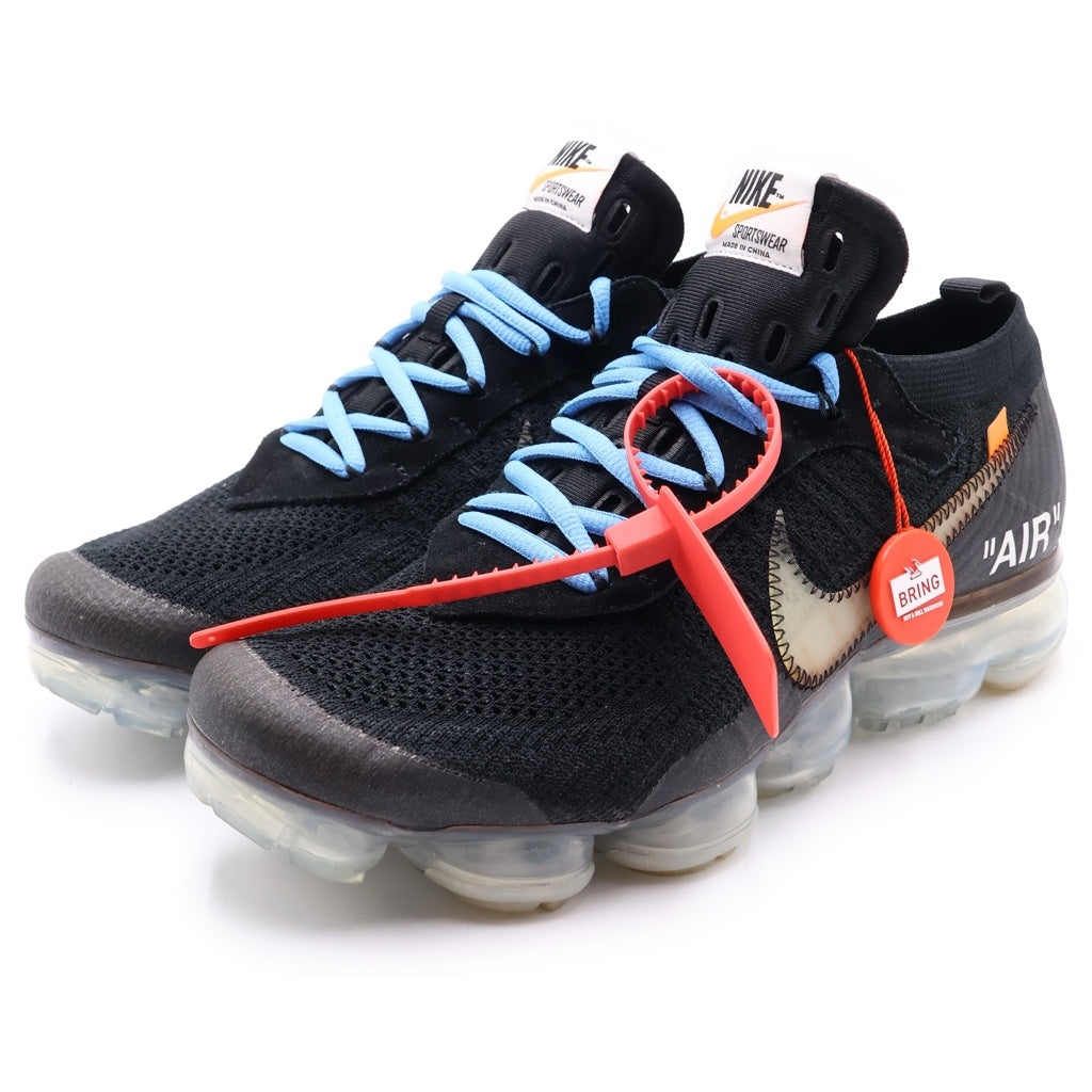 NIKE(ナイキ) ×OFF-WHITE Air Vapormax Black/Total Orange/Clear ナイキ エアヴェイパーマックス ブラック/トータルオレンジ/クリアUS9.5/27.5cm