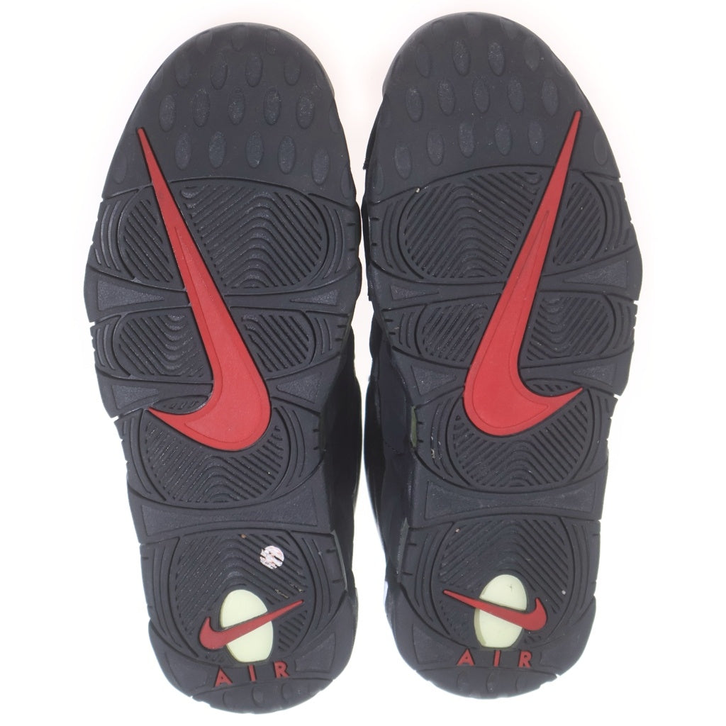 NIKE(ナイキ) 17SS ×AIR MORE UPTEMPO 902290-001 シュプリーム エアモアアップテンポ モアテン ハイカットスニーカー ブラック US9.5/27.5cm