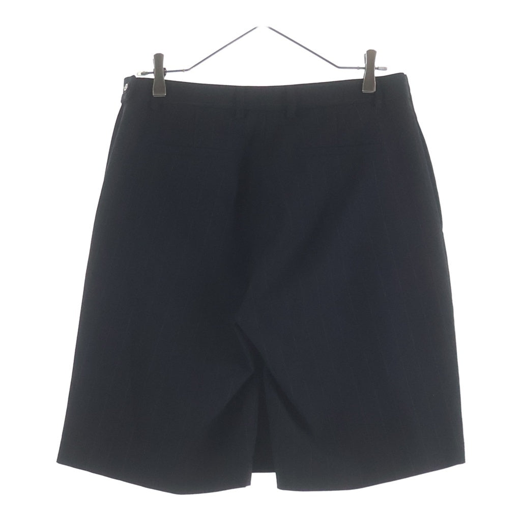 GUCCI(グッチ) Pinstripe Wool Shorts ピンストライプウールショーツ レディース ブラック 761394 ZAOOS