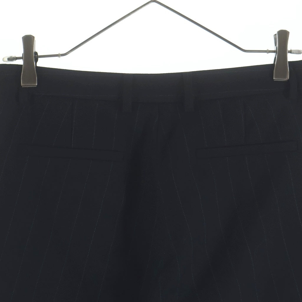 GUCCI(グッチ) Pinstripe Wool Shorts ピンストライプウールショーツ レディース ブラック 761394 ZAOOS