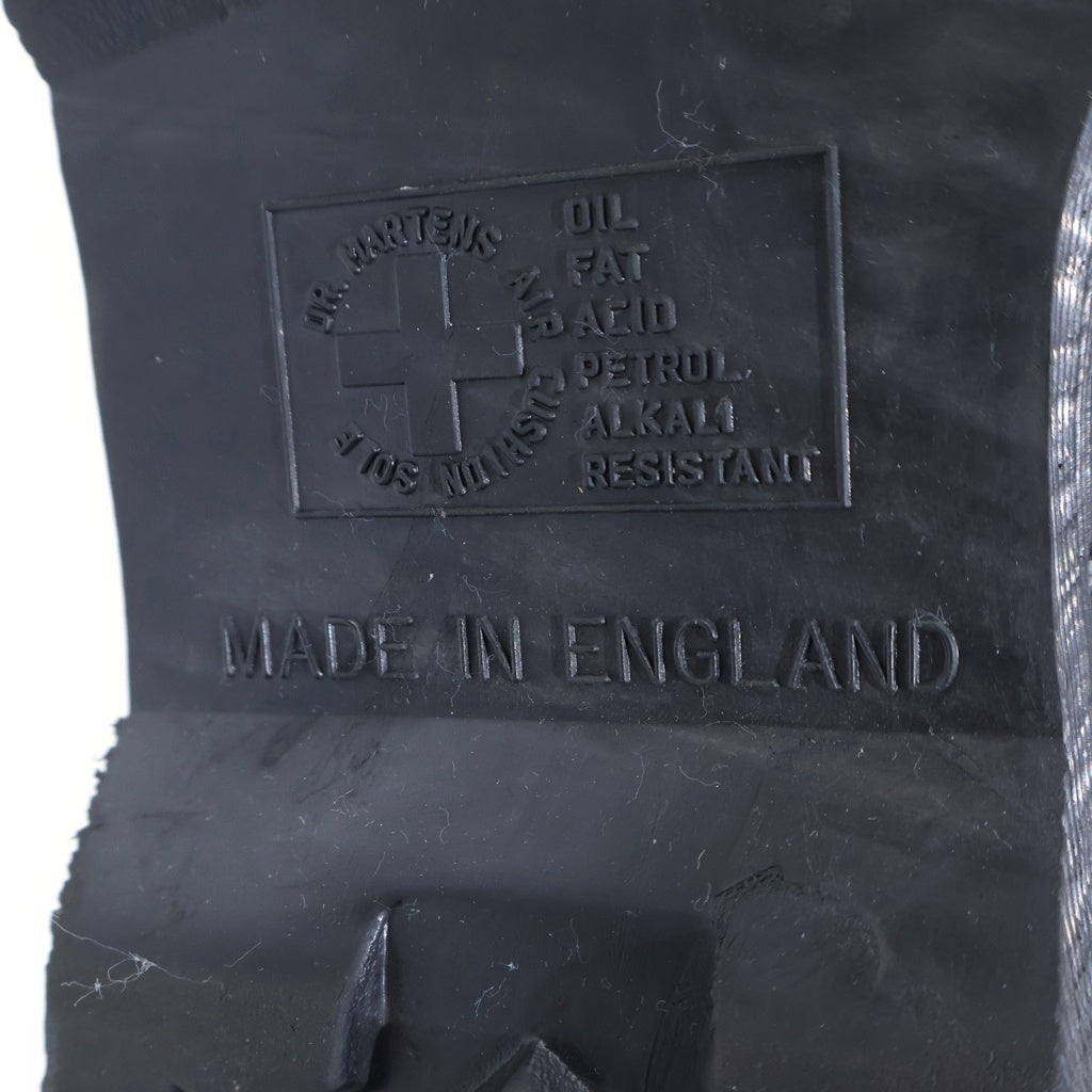 Dr.Martens(ドクターマーチン) ROYAL MAIL ロイヤルメール スチールトゥ レザーローファー ブラック 8990 US8/26cm