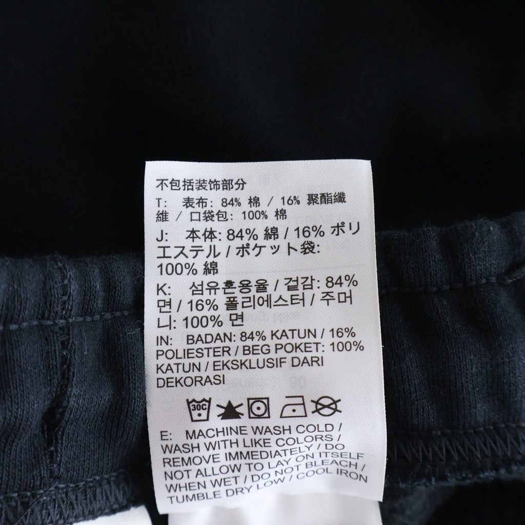 NIKE(ナイキ) 21SS ×STUSSY ステューシー ロゴプリント スウェットパンツ ブラック DC4227-010