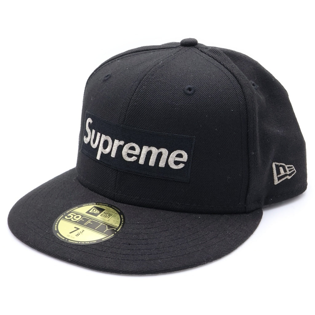 SUPREME(シュプリーム) 20SS ×NEW ERA METALLIC BOX LOGO CAP ニューエラ メタリック ボックスロゴ キャップ ブラック