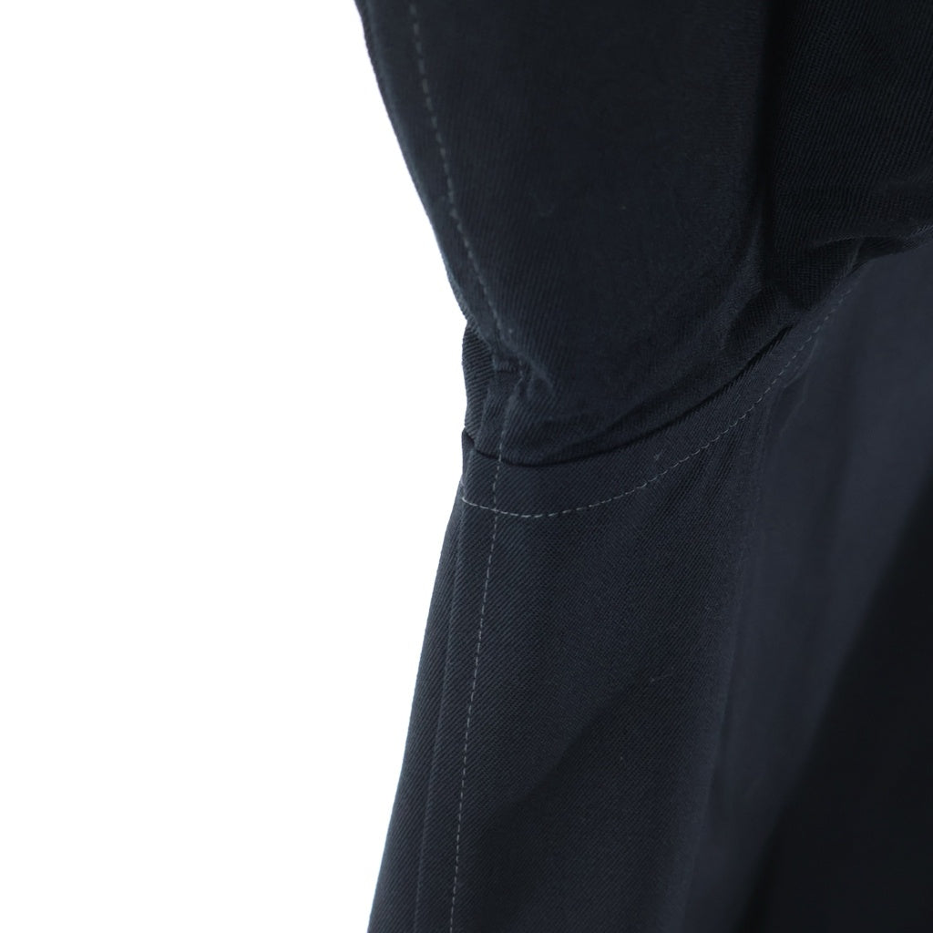 MARNI(マルニ) ウールギャバジン ボタンアップフーデット長袖シャツ ブラック CUMU0195A0