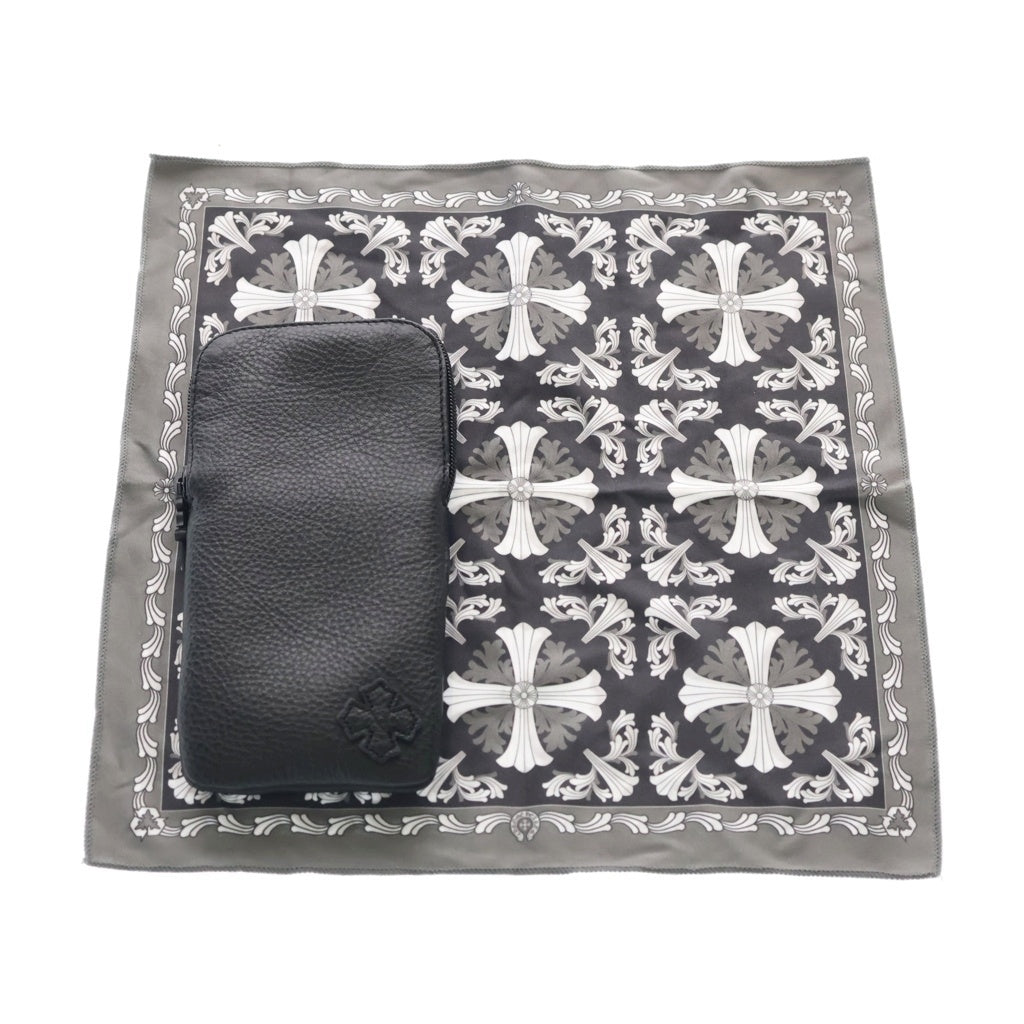 CHROME HEARTS(クロムハーツ) CELIBUSSY セリバシー オーバルテンプル ウェリントン型 メガネ ブラック/ゴールド