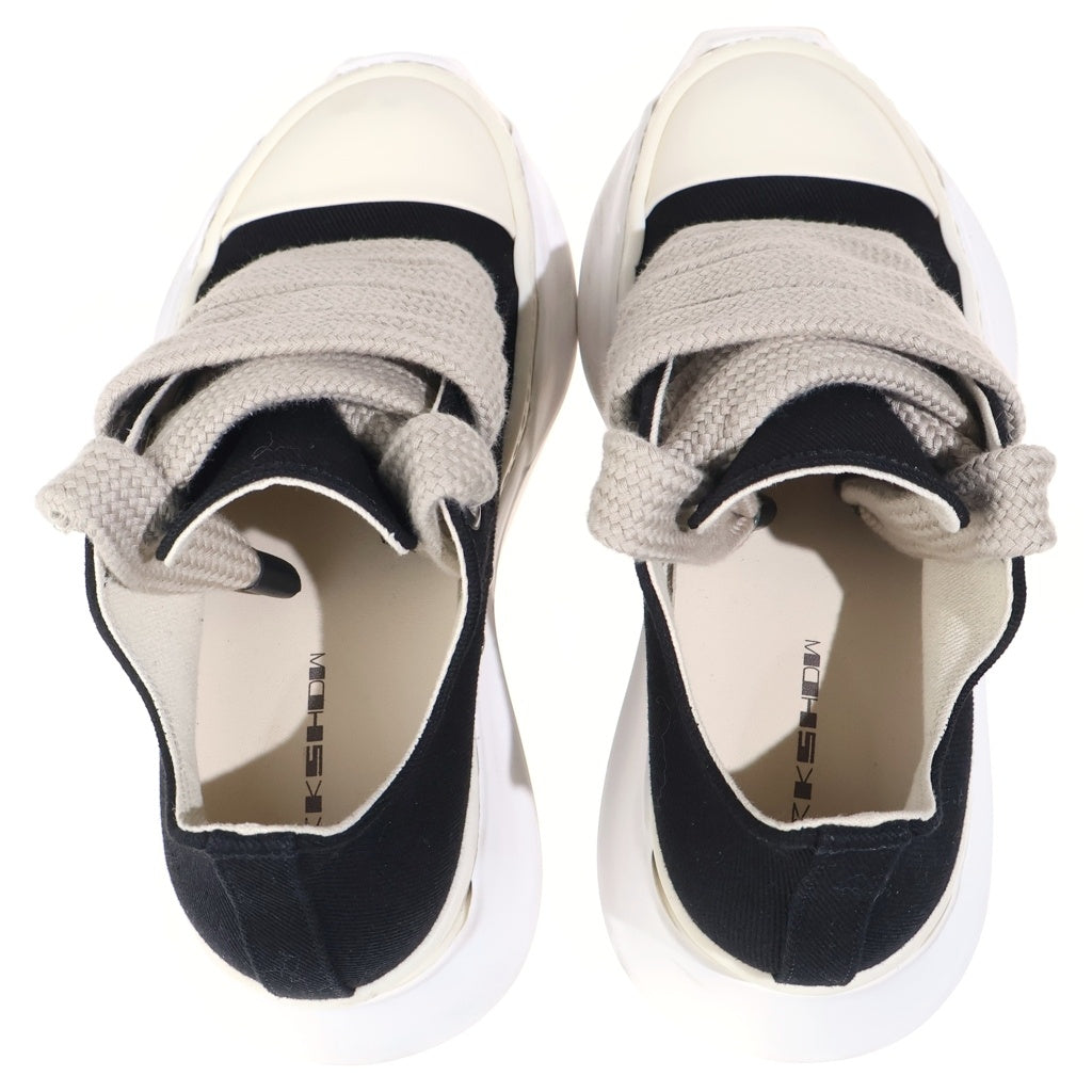Rick Owens DRKSHDW(リックオウエンス ダークシャドウ) Jumbo Lace Abstract Sneakers ジャンボレース スニーカーズ ブラック/ホワイト 38 レディース