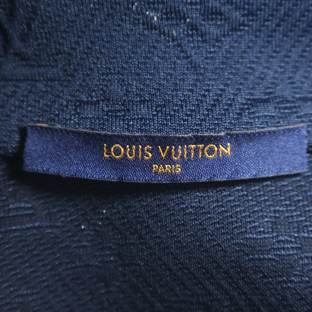 LOUIS VUITTON(ルイヴィトン) 19AW Monogram Zip Through Top モノグラム ジップパーカー ネイビー RM19RM192Q NPS HHY43W
