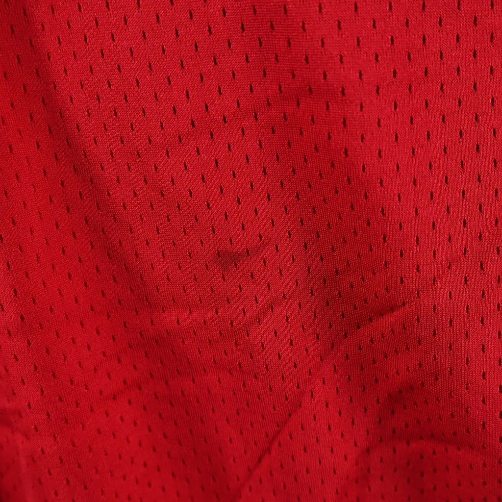 CHROME HEARTS(クロムハーツ) MESH WARM UP JERSEY CHプリントメッシュ長袖カットソー レッド