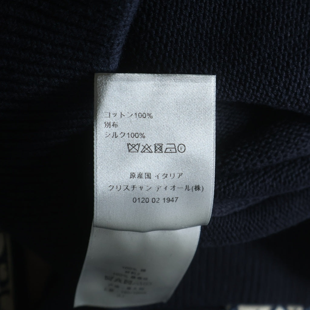 Christian Dior(クリスチャンディオール) オブリーク トロッター 長袖ニット ブラック 113M638AT187
