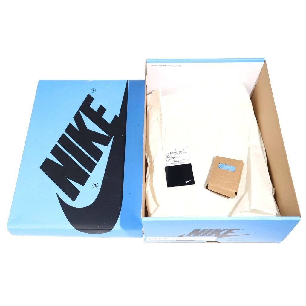 NIKE(ナイキ) AIR JORDAN 1 RETRO HIGH OG UNIVER SITY BLUE エアジョーダン1 レトロ レザーハイカットスニーカー ブルー/ブラック US11/29cm DZ5485-106
