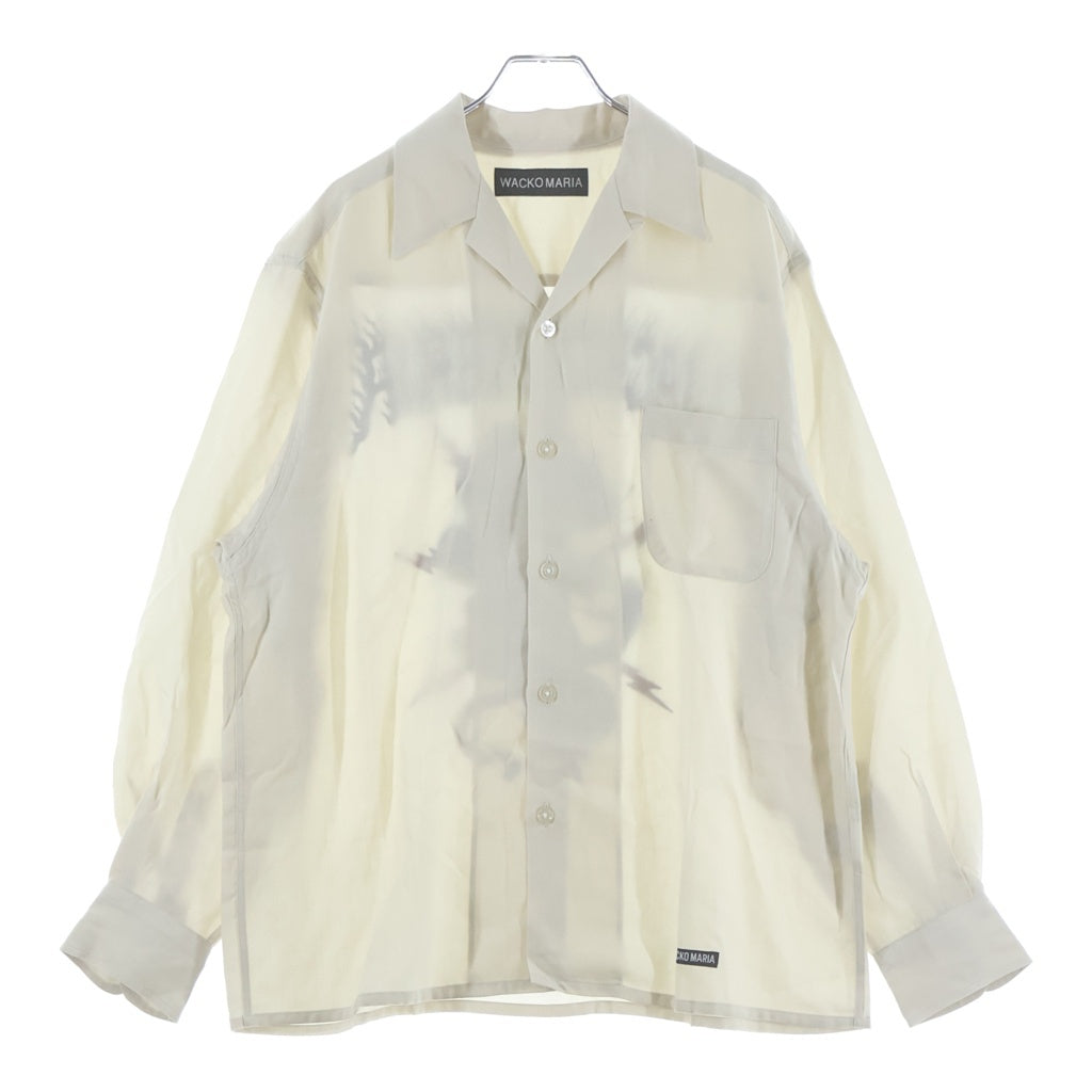 WACKO MARIA(ワコマリア) 25AW TIM LEHI 50'S OPEN COLLAR SHIRTS ティムリーハイ オープンカラー 長袖シャツ グレー