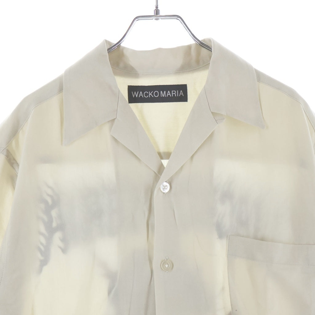 WACKO MARIA(ワコマリア) 25AW TIM LEHI 50'S OPEN COLLAR SHIRTS ティムリーハイ オープンカラー 長袖シャツ グレー