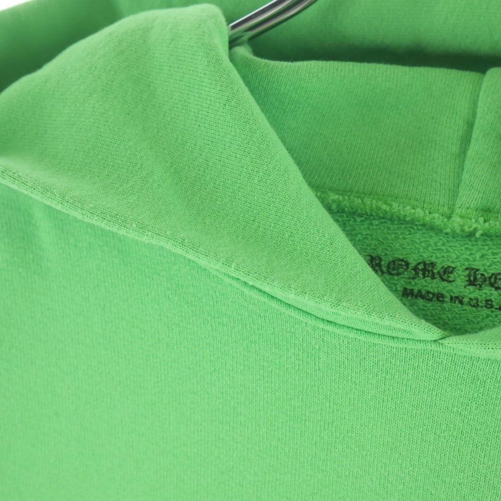 CHROME HEARTS(クロムハーツ) 21AW ×MATTY BOY PPO SEXRCD GRN HD PLVR sex recordsプリントパーカー グリーン