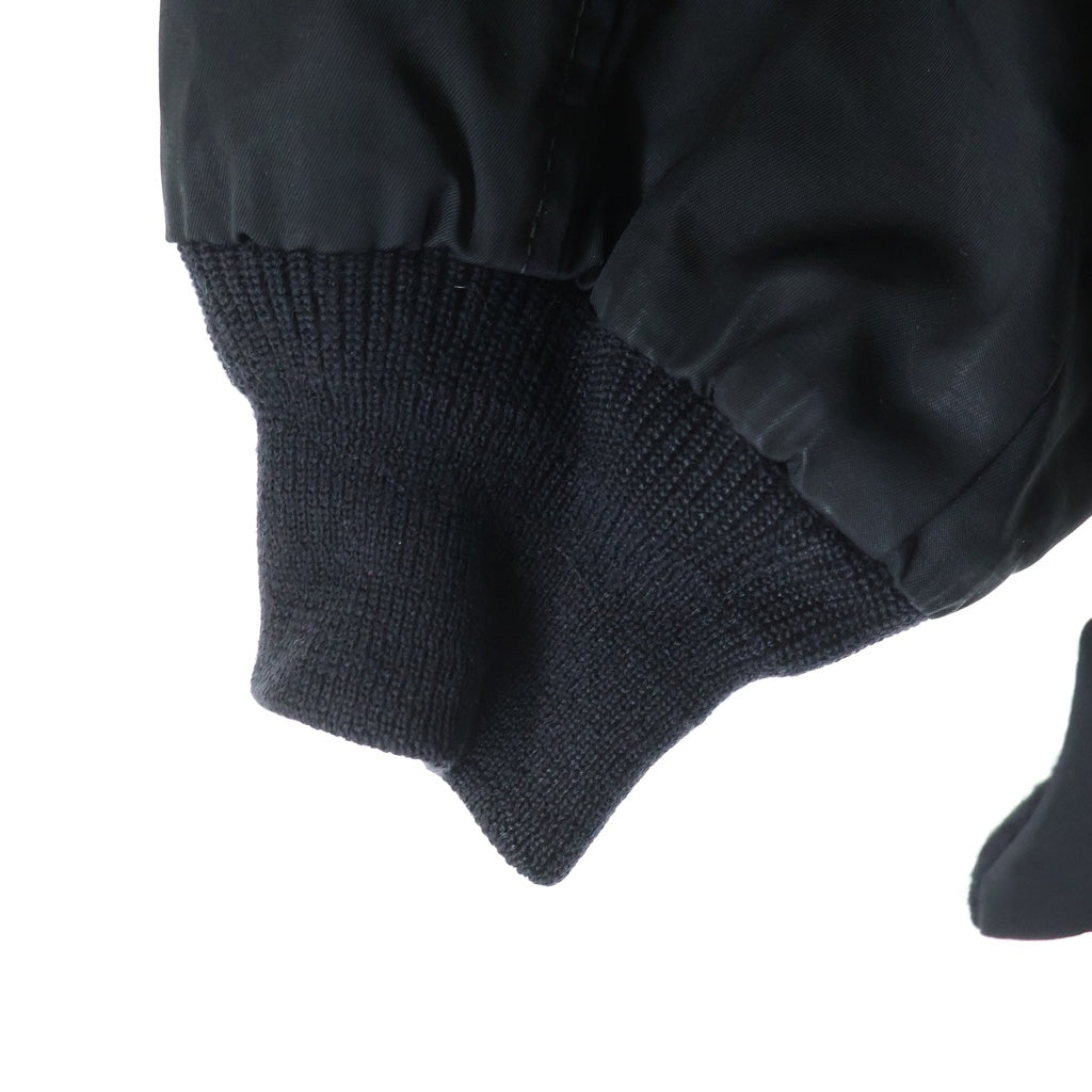 REGULATION Yohji Yamamoto MEN(レギュレーションヨウジヤマモトメン) NY/C TWILL SHIRRING DETAIL JACKET ジップアップ シーリング ディテイル ジャケット ブラック FM-J54-600
