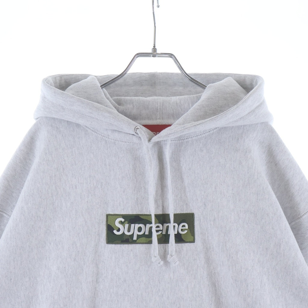 SUPREME(シュプリーム) 23AW Box Logo Hooded Sweatshirt ボックスロゴ プルオーバースウェットパーカー グレー