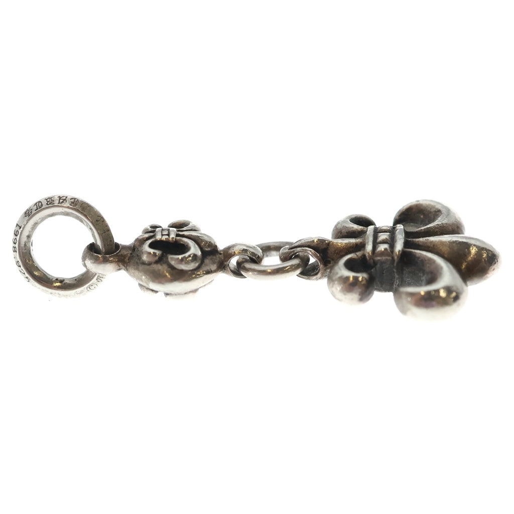 CHROME HEARTS(クロムハーツ) 1BALL BS FLEUR 1ボールBSフレアチャーム シルバーネックレストップ BCA198