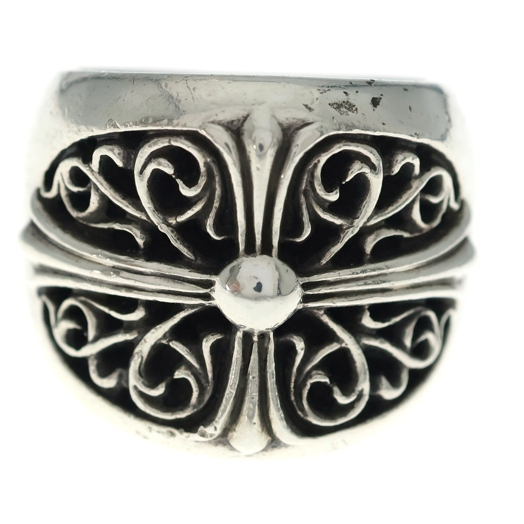 CHROME HEARTS(クロムハーツ) CLASSIC OVAL クラシックオーバルクロス リング シルバー BCA340
