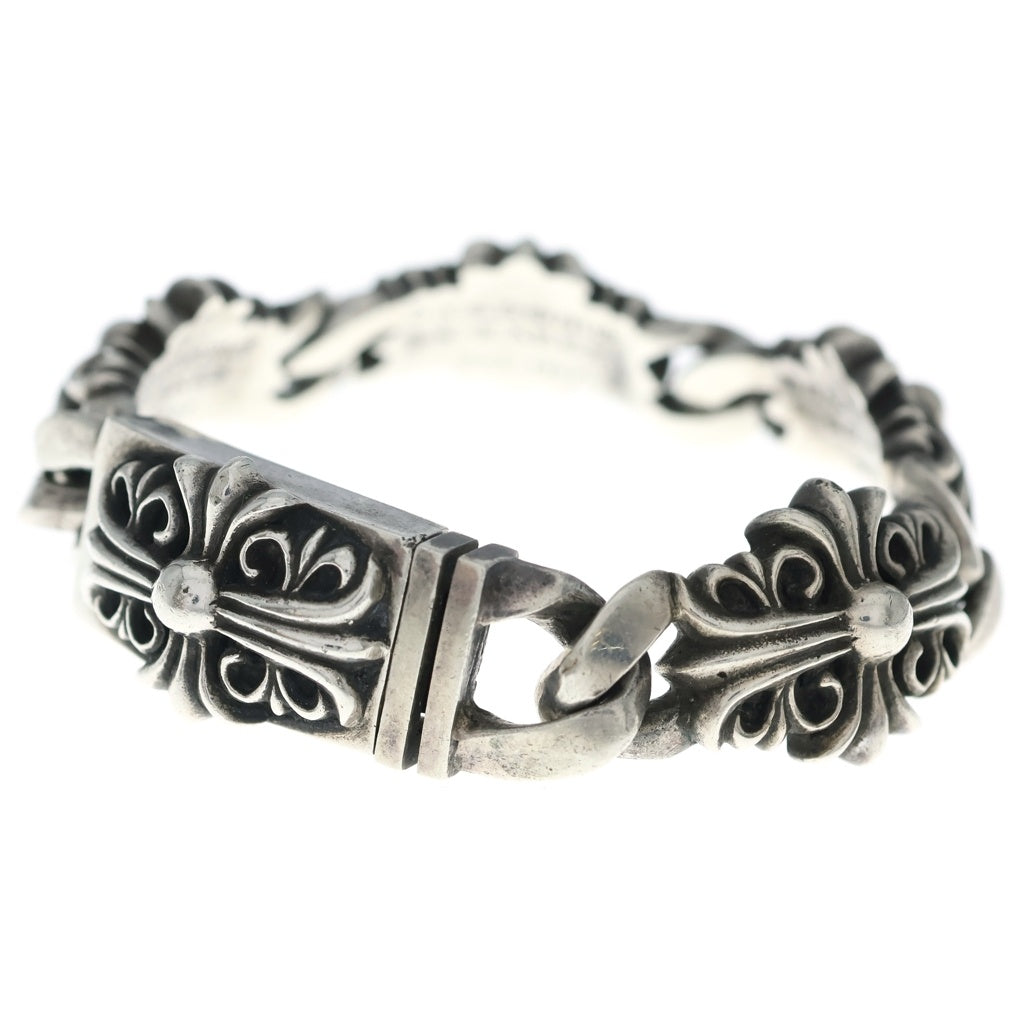 CHROME HEARTS(クロムハーツ) KEEPER LINK キーパーリンク シルバーブレスレット 4LINK BCA400