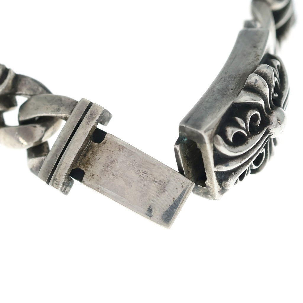 CHROME HEARTS(クロムハーツ) KEEPER LINK キーパーリンク シルバーブレスレット 4LINK BCA400