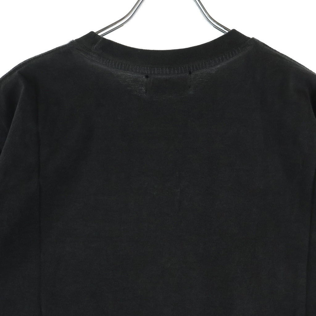THUG CLUB(サグクラブ) TC BASIC T-SHIRT フロントロゴスタッズ クルーネック半袖カットソーTシャツ TC24TS1503