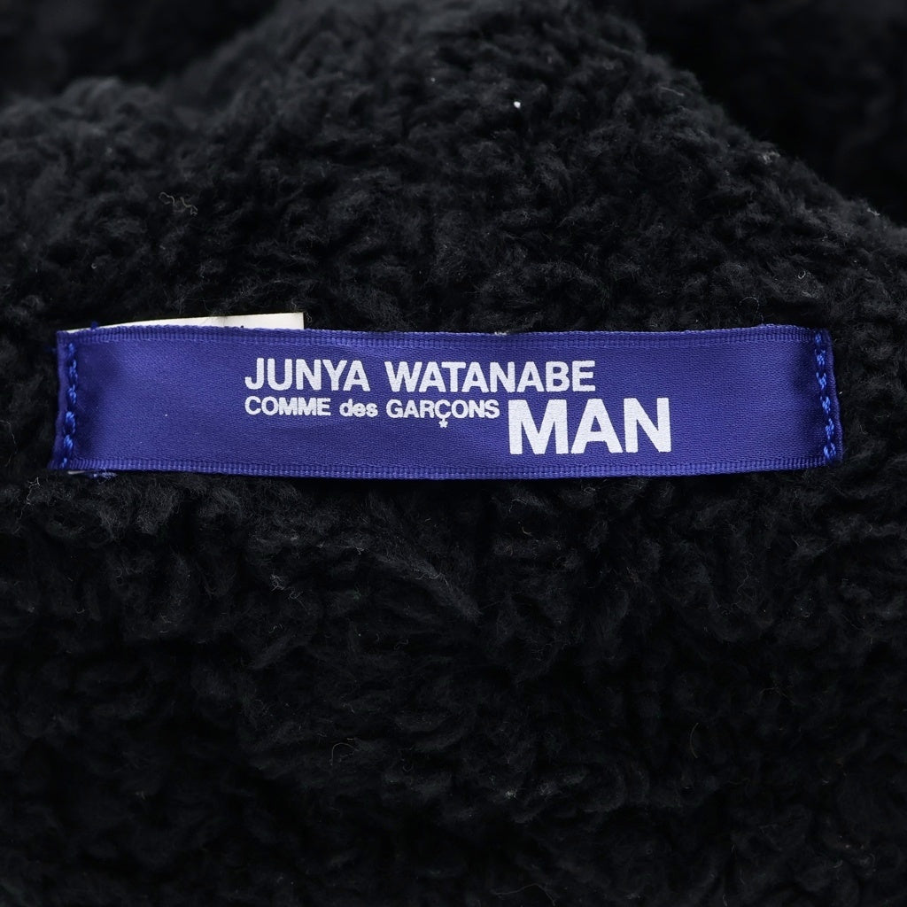 JUNYA WATANABE COMME des GARCONS(ジュンヤワタナベ コムデギャルソン) ベルトデザイン ナイロンフライトキャップ ブラック WR-K601