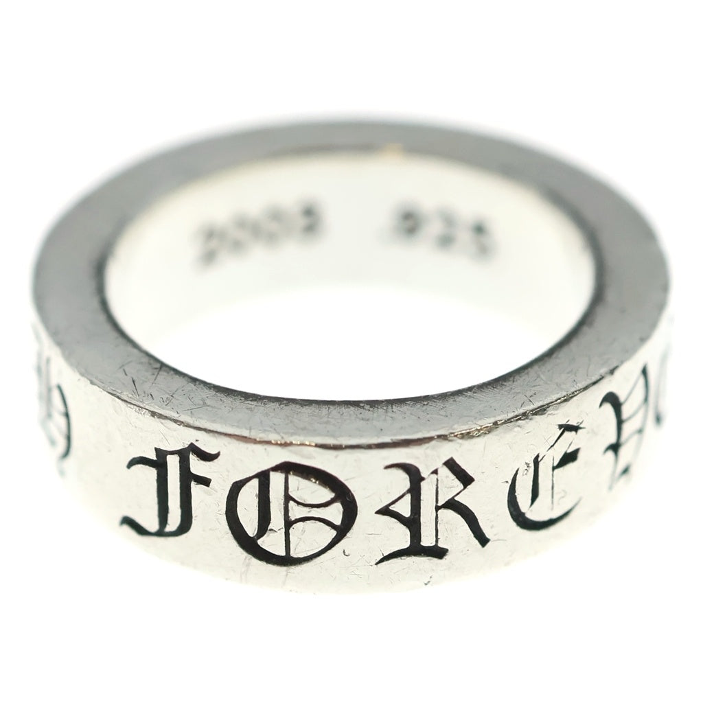 CHROME HEARTS(クロムハーツ) 6mm SPACER FOREVER 6mmスペーサーリング フォーエバーシルバーBCA337 レディース