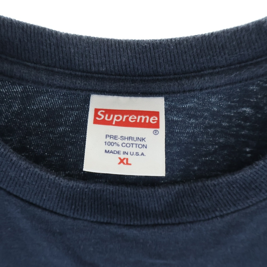 SUPREME(シュプリーム) 21AW Rick Rubin リック・ルービン Tシャツ カットソー ネイビー
