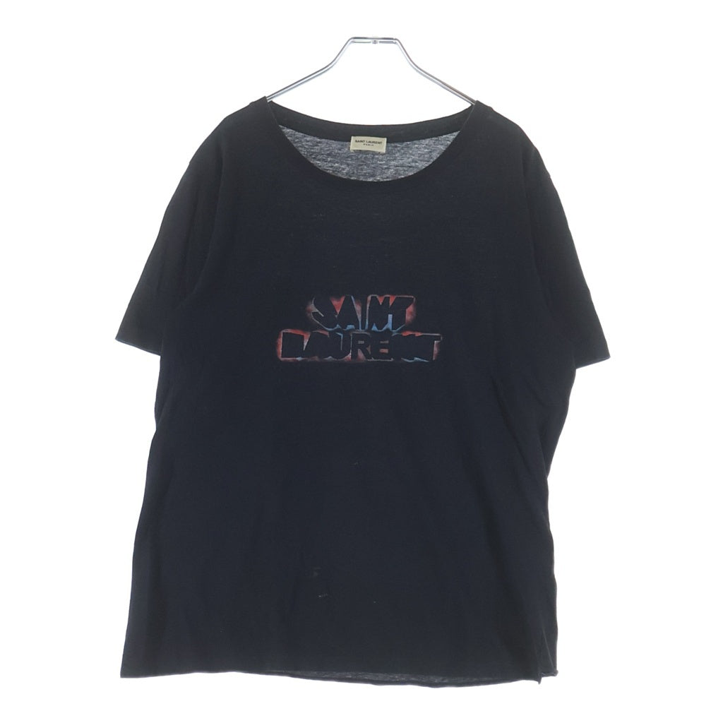 SAINT LAURENT PARIS(サンローランパリ) フロントロゴ クルーネック T 