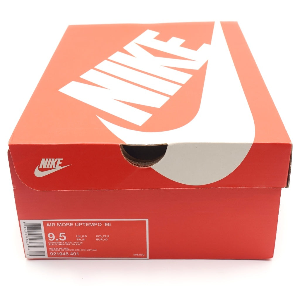 NIKE(ナイキ) AIR MORE UPTEMPO UNIVERSITY BLUE モアアップテンポ ユニバーシティーブルー US9.5/27.5cm