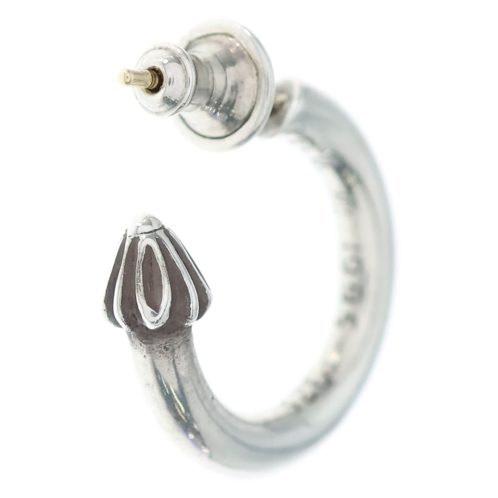 CHROME HEARTS(クロムハーツ) HOOP PLAIN プレーン フープピアス シルバー BCA101