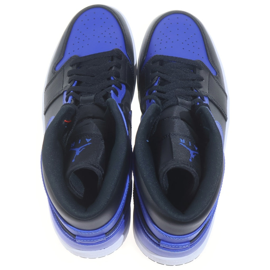 NIKE(ナイキ) AIR JORDAN 1 MID HYPER ROYAL エアジョーダン1 ハイパーロイヤル ミッドカットスニーカー ブラック/ブルー US10/28cm 554724-068