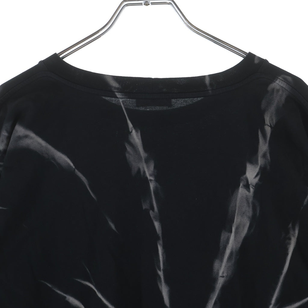 CELINE(セリーヌ) 22SS タイダイプリントロゴクルーネック半袖Tシャツ ブラック 2X8206430