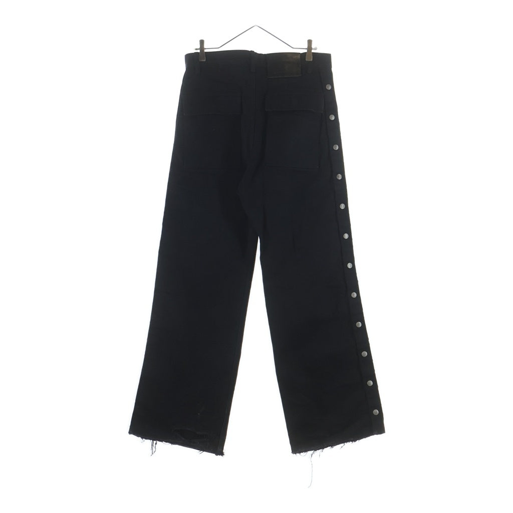 Rick Owens DRKSHDW(リックオウエンス ダークシャドウ) Pusher Denim Pants デニムプッシャーパンツ バギーパンツ ブラック