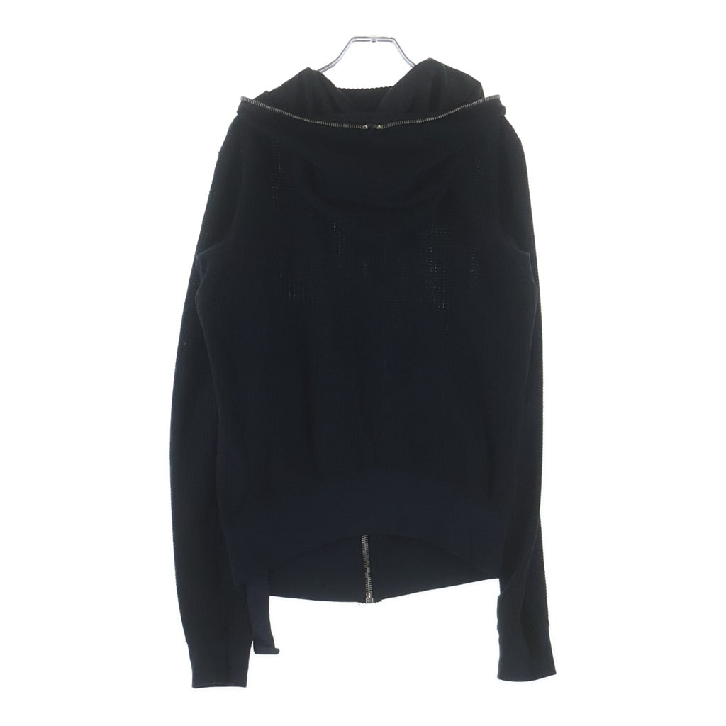 Rick Owens DRKSHDW(リックオウエンス ダークシャドウ) 初期 Gimp Hoodie ギンプフーディー ジップパーカー ブラック DU9270