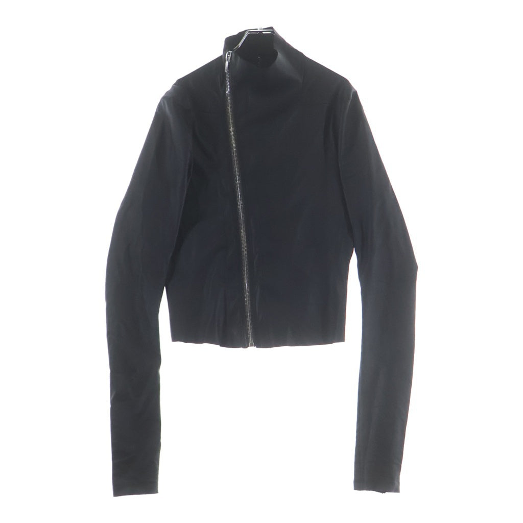 Rick Owens(リックオウエンス) 22SS GARY LEATHER Biker Jacket ゲイリージャケット レザータイトフィット ジップアップジャケット ブラック