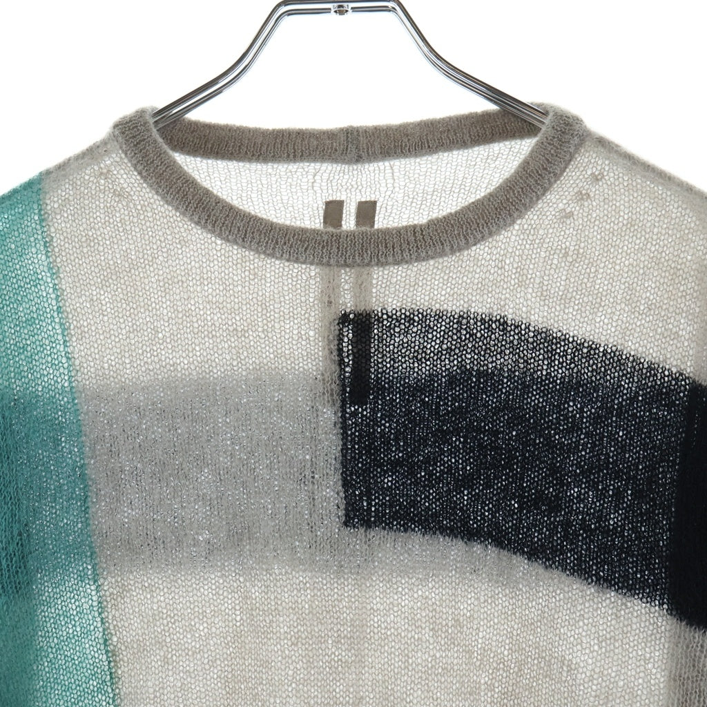 Rick Owens(リックオウエンス) OVERSIZED BLOCK SWEATER オーバーサイズニット マルチカラー RU02B2642-KMH